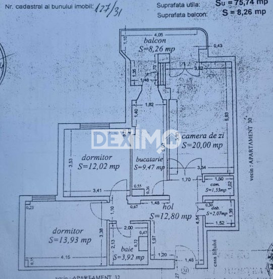 Apartament 3 Camere - Zona ICIL - Mobilat/Utilat