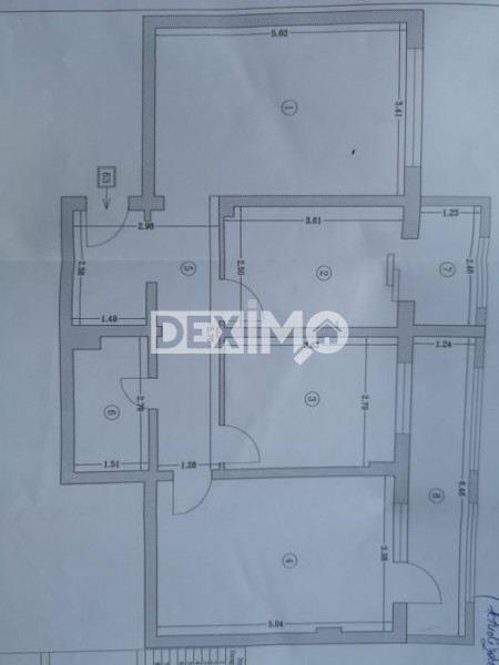 Apartament 3 camere - Zona Dacia - Mobilat/Utilat - Centarala pe Gaze