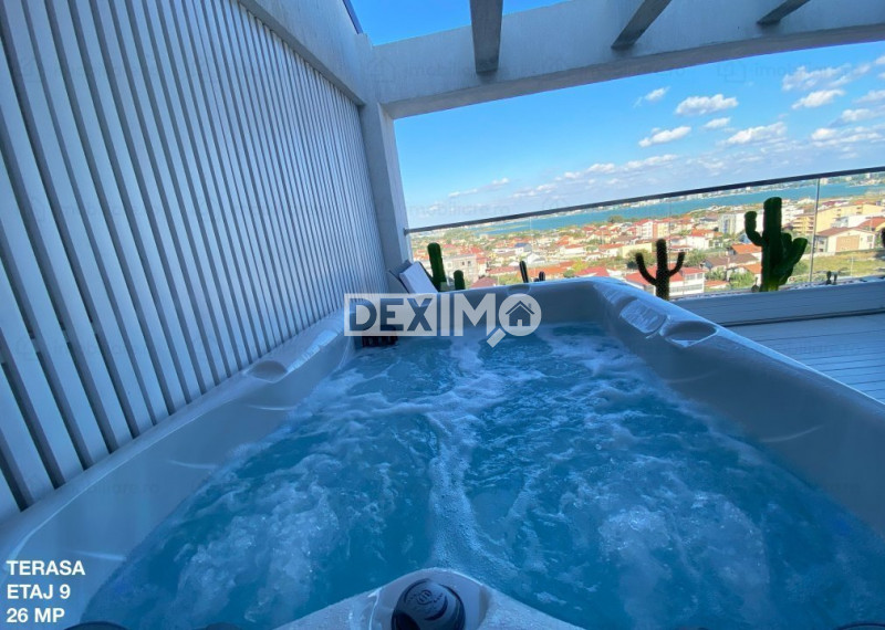 Apartament 4 Camere Duplex Lux - Zona Tomis Plus - Terasa jacuzzi - Parcare