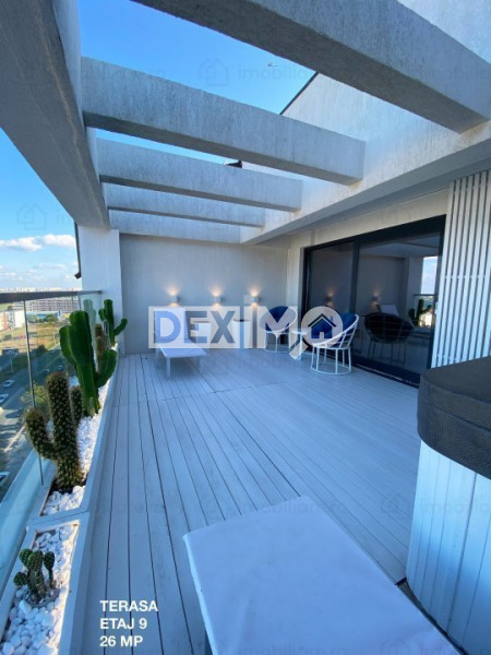 Apartament 4 Camere Duplex Lux - Zona Tomis Plus - Terasa jacuzzi - Parcare