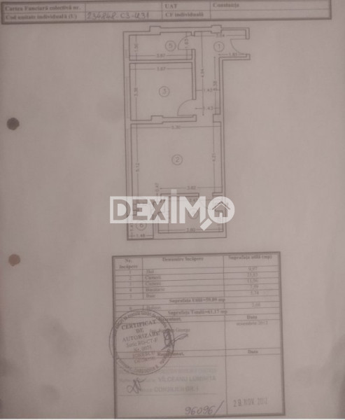 Apartament 2 Camere - Zona VIVO - Mobilat/Utilat Complet - Centrala pe Gaze