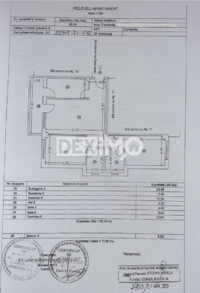 Apartament 3 Camere - Zona Tomis Plus - Mobilat/Utilat - Loc De Parcare