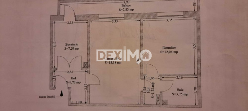 Apartament 2 Camere - Zona Tomis Nord -  Centrala Pe Gaze