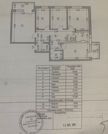 Apartament 4 Camere Decomandate - Zona Casa de Cultura - Gaze La Usa