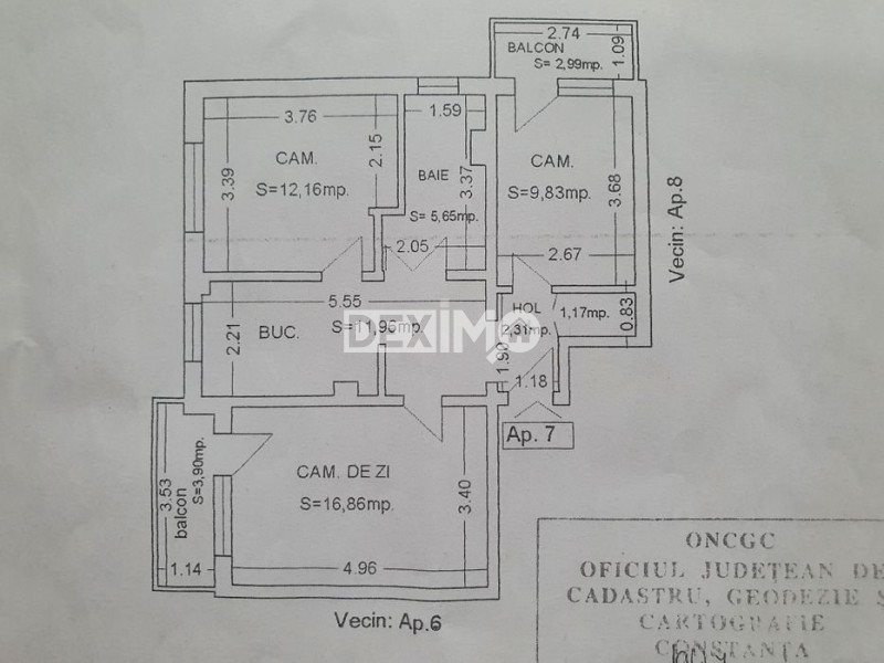 Apartament 3 Camere - Zona CET - Pozitionare Stradala - Gaze La Usa