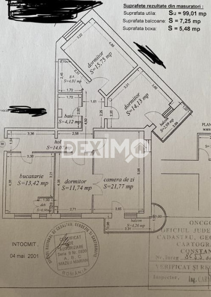 Apartament 4 Camere - Zona Stadion - Centrala Gaze - Vedere Panoramica Stadion