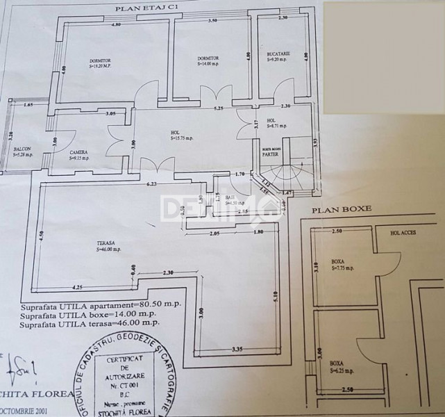 ULTRACENTRAL!!! Apartament cu 4 camere Terasa 45 mp