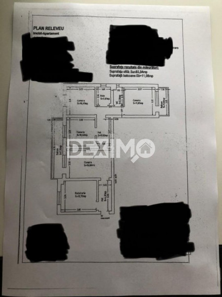 Apartament 4 Camere - Zona City Park Mall - Mobilat/Utilat - Renovat