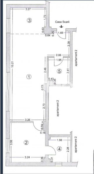 Apartament 2 Camere - Zona Gara - Parter - Mobilat/Utilat - Centrala Pe Gaze