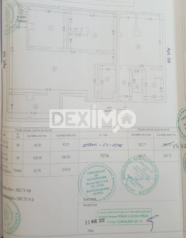 Apartament Penthouse 4 Camere - Zona Tomis Nord - Terasa 200 Mp Cu Piscina 