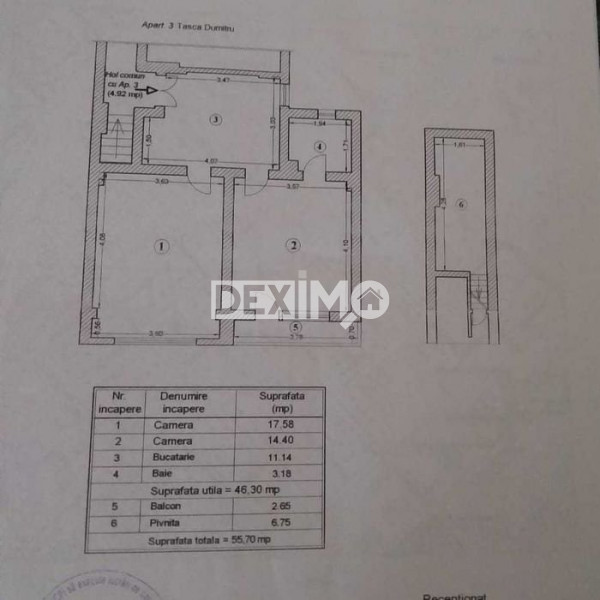 Apartament 2 Camere - Ultracentral - Centrala Pe Gaze